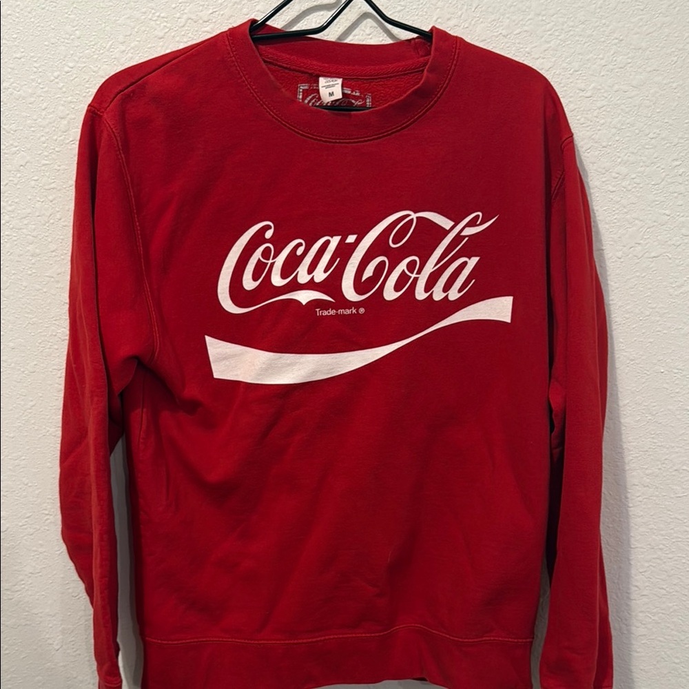 Coca Cola Iconic Red Crewneck Sweater